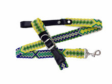 Načíst obrázek do prohlížeče Galerie, Collar Laredo- ručně háčkovaný psí obojek - hand made dog leash - Wayana.eu